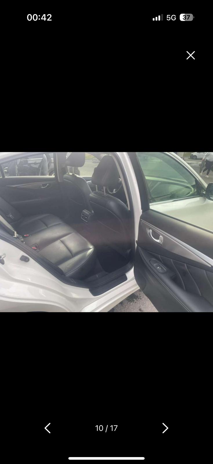 Ford Capri Innenraum schwarzes Leder Panoramadach